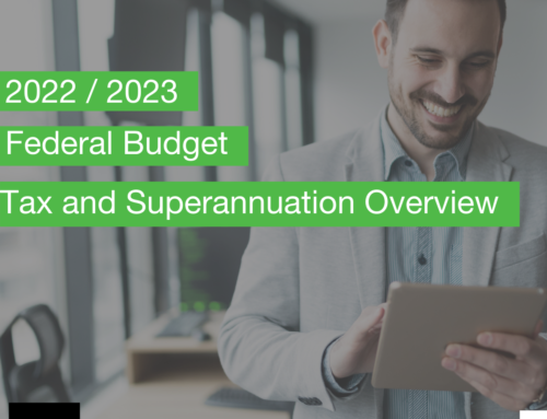 2022 Federal Budget Summary Report